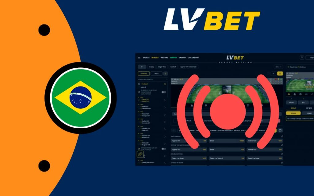 A seção de esportes ao vivo do LVBet tem tudo pronto para os usuários brasileiros